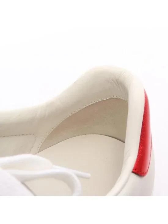 Gucci Sneakers Ace Stripe Leather Shoes - Picture 9 of 14